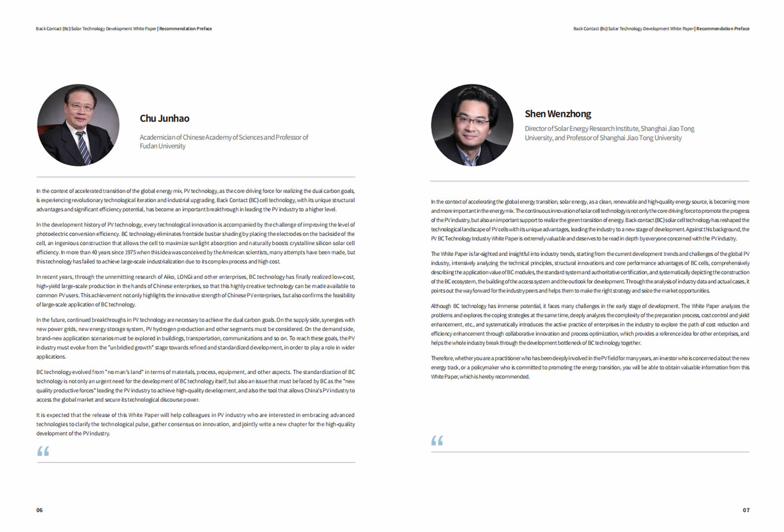 背接触（BC）电池技术发展白皮书