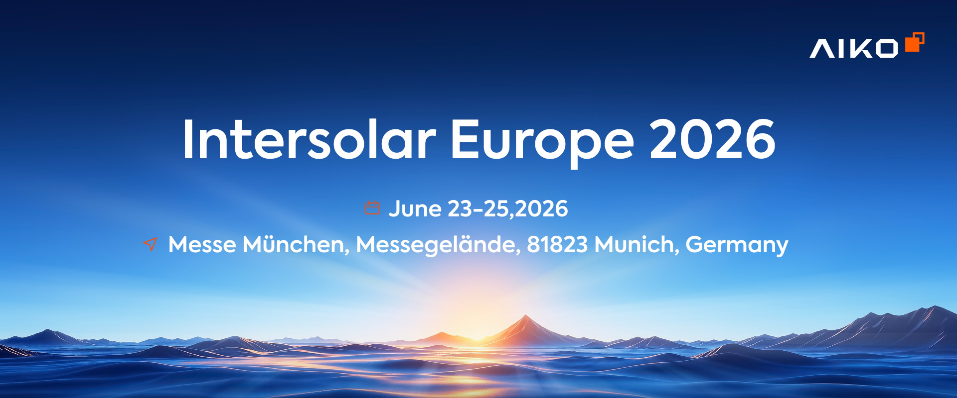 2026 INTERSOLAR BOOTH